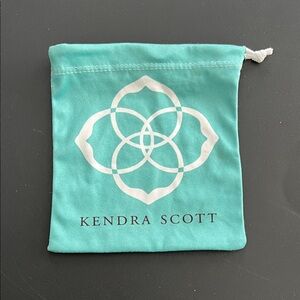 Kendra Scott jewelry pouch  protector bag sack drawstring